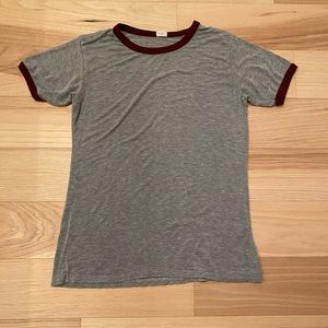 Brandy Melville / John Galt Ringer T-Shirt